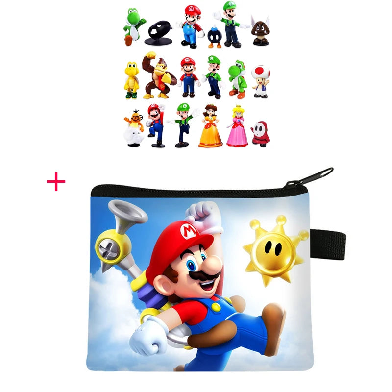 Super Mario Bros PVC actiefiguren voor kinderen 