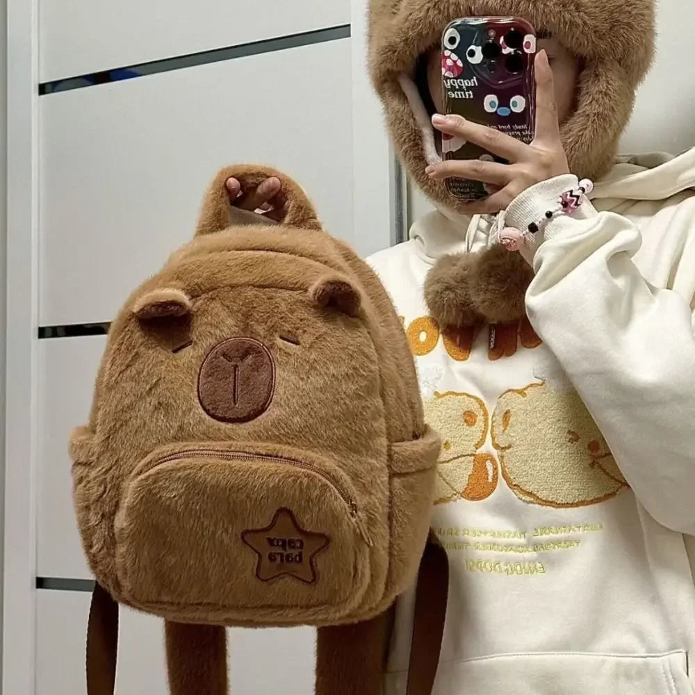 Pluszowy plecak Kawaii Kapibara 