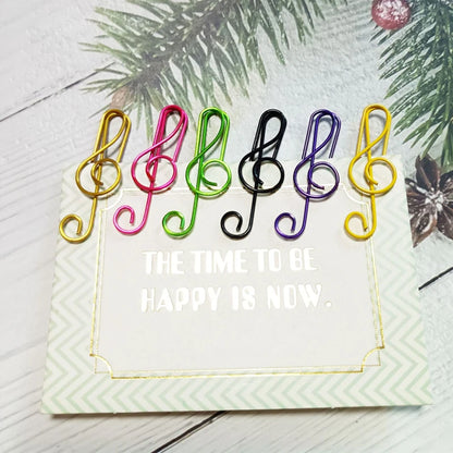Creative metal memo paperclip set 
