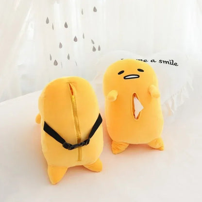 Pudełko na chusteczki wiszące z pluszu Gudetama 