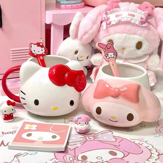 Ceramiczny kubek do herbaty Kawaii 