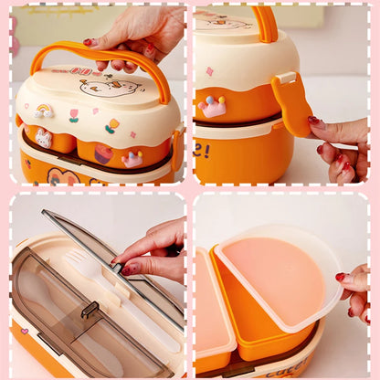 Kawaii Lunch Box dla Uczniów 