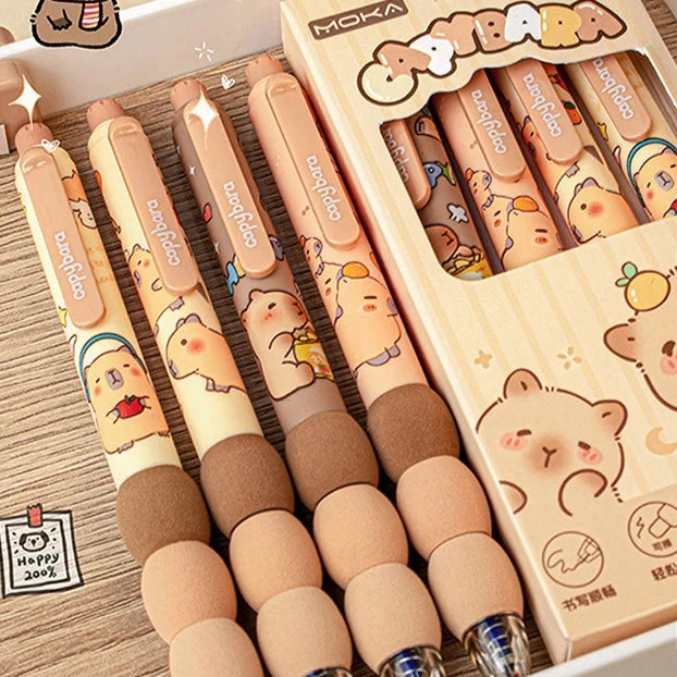 Stylos Kawaii Capybara Effaçables