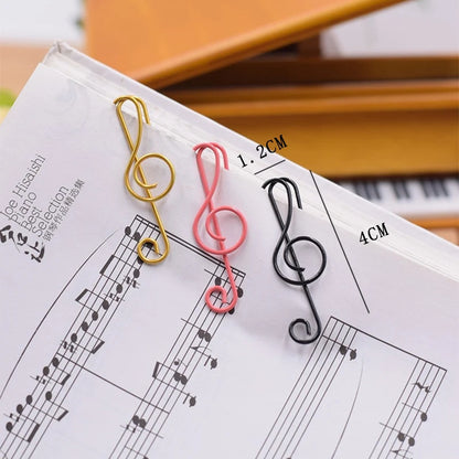 Creative metal memo paperclip set 