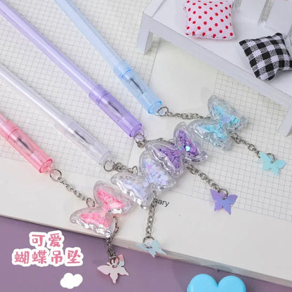 Kawaii Schmetterlingsanhänger Stift 
