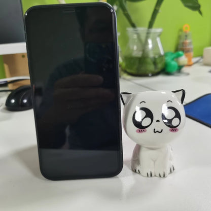 Mini Doniczka Ceramiczna w Kształcie Kota 