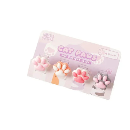 Mini puzon Kawaii w kształcie łapki kota 