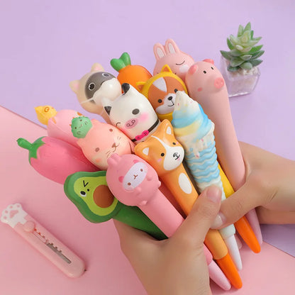 Kawaii zwierzęce długopisy 