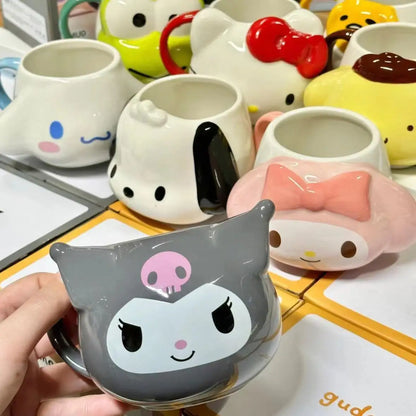 Ceramiczny kubek do herbaty Kawaii 