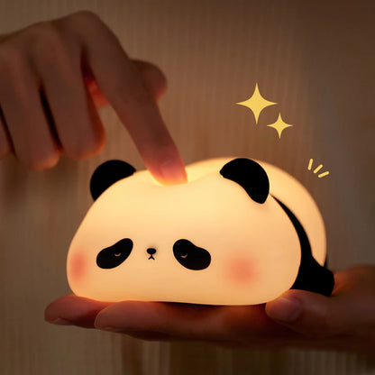 Rechargeable Silicone LED Panda Night Light 