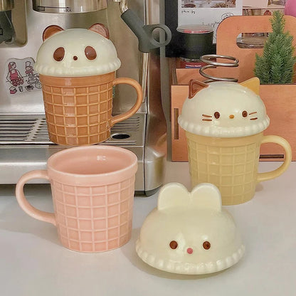 Uroczy ceramiczny kubek na kawę 